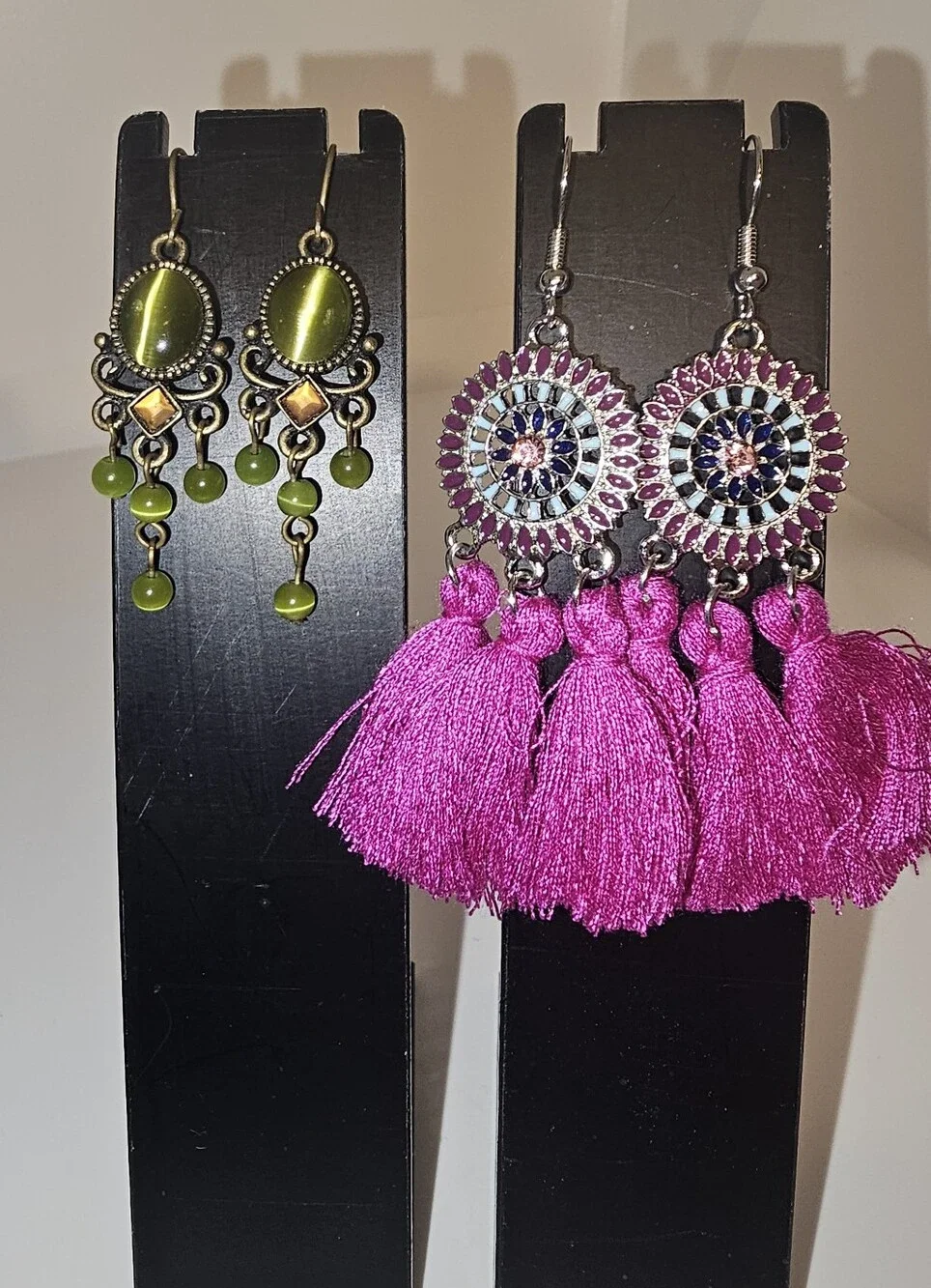 Women’s Long Statement Earrings - New - Select 1